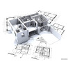 Will make you a 3d model for your architechtural school project